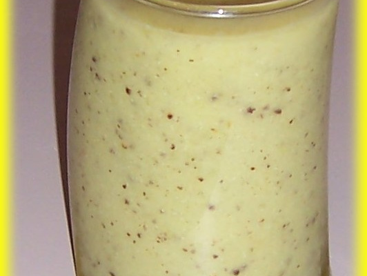 Smoothie banane, kiwi, mandarine