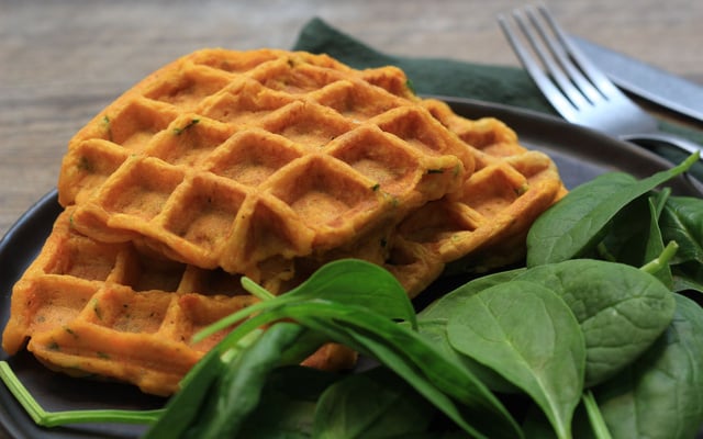 Gaufres de patate douce