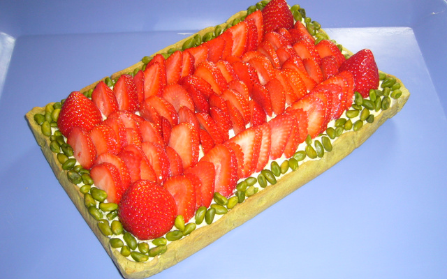 Tarte aux fraises revisitée