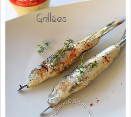 Sardines grillées au piment