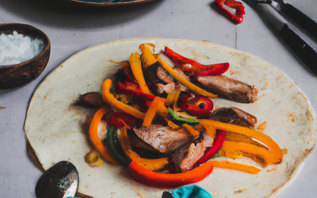 Fajitas épicées