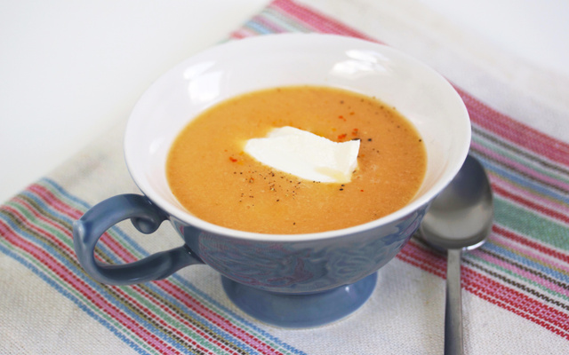 Soupe de melon au St Môret®