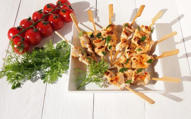 Brochettes Yakitori marinées à la sauce Samouraï