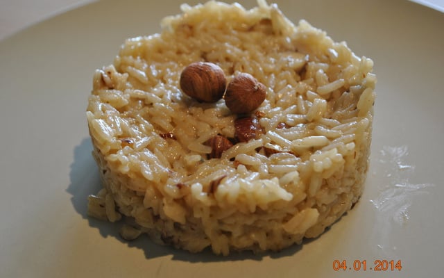 Risotto au gorgonzola & noisettes