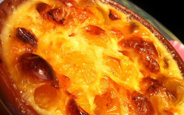Clafout'flan light aux Mirabelles !