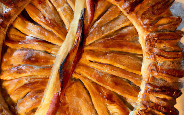 Galette des rois pommée