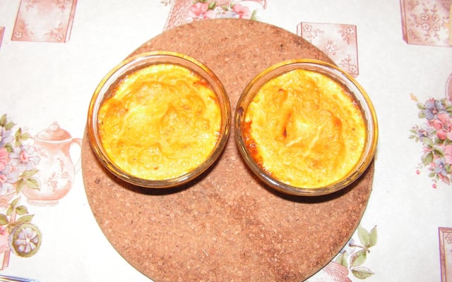 Flan de carottes au cœur tendre