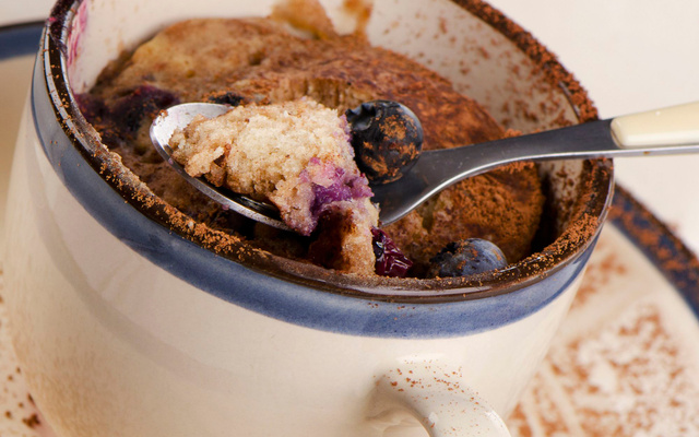 MugCake aux myrtilles