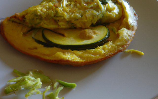 Omelette aux courgettes