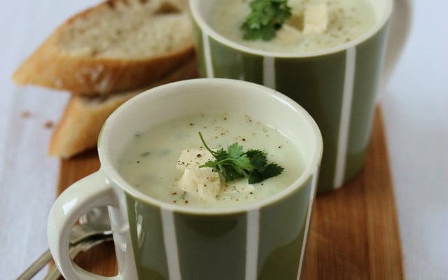 Soupe de chou-fleur La Vache qui Rit