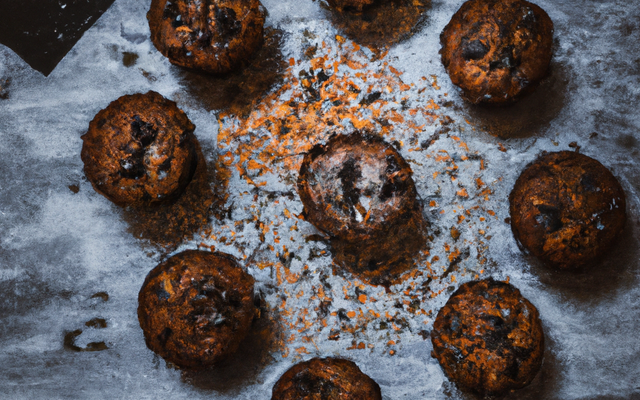 Muffins aux pépites de chocolat bon marché