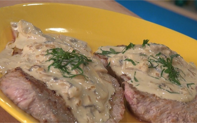 Escalopes de veau à la crème