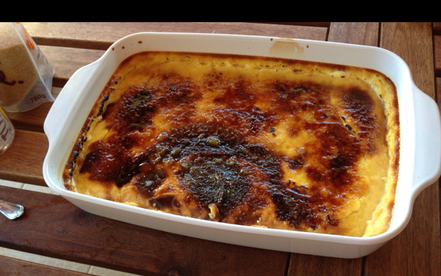 Crème brûlée simple et bonne