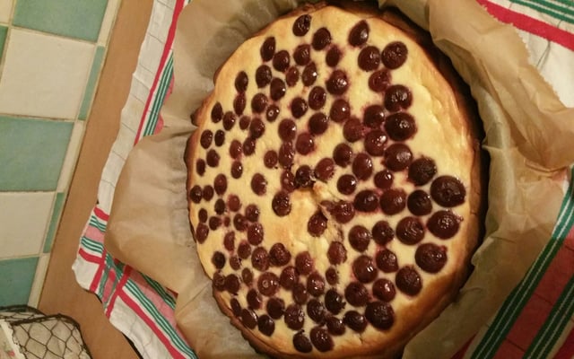 Tarte aux cerises facile