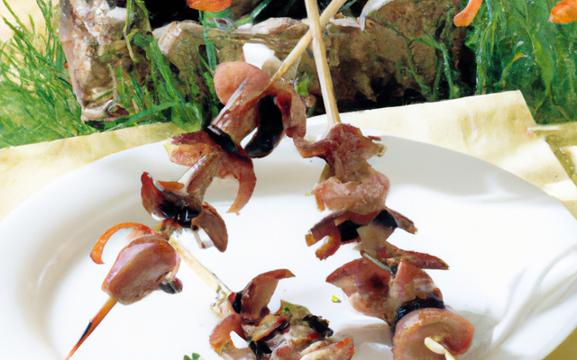 Brochettes de cuisse de grenouilles