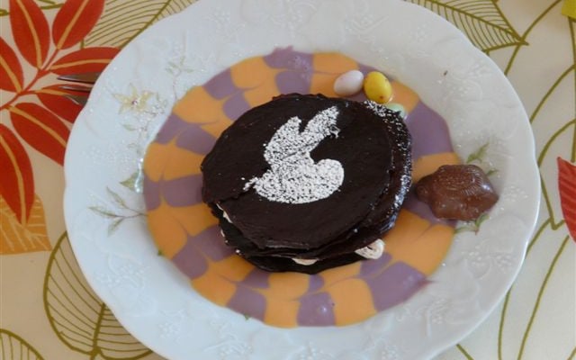 Mille-feuilles chocolaté