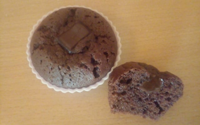 Muffin cœur choco
