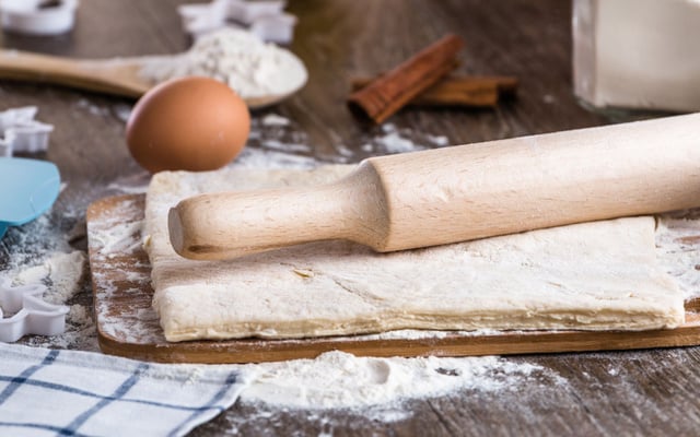Pâte feuilletée très légère
