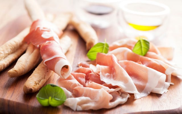 Gressins au jambon de parme