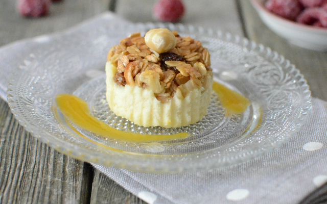 Mini-Cheescakes au Special Muesli de Jordans