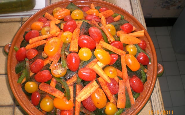Tajine d'agneau aux légumes !