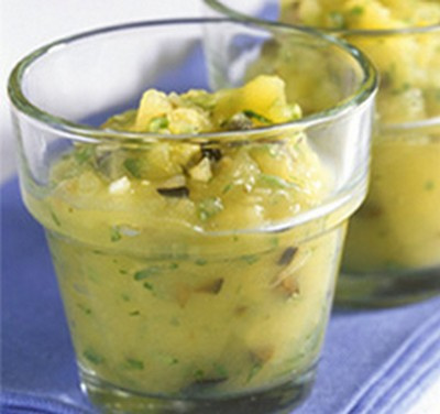 Purée de pomme de terre en verrines