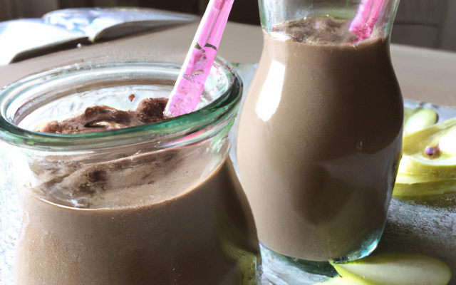 Smoothie poire choco