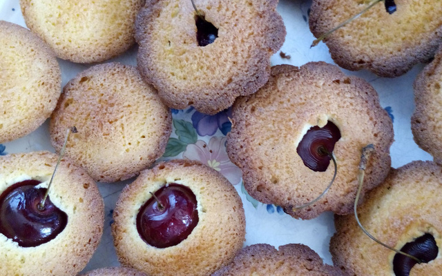 Mini-moelleux à la cerise