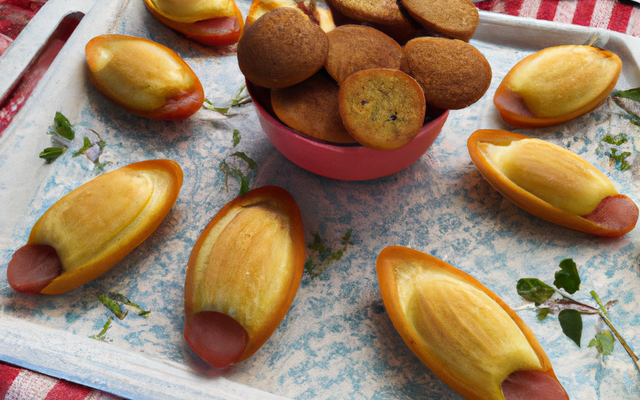 Madeleines au thon et tomates