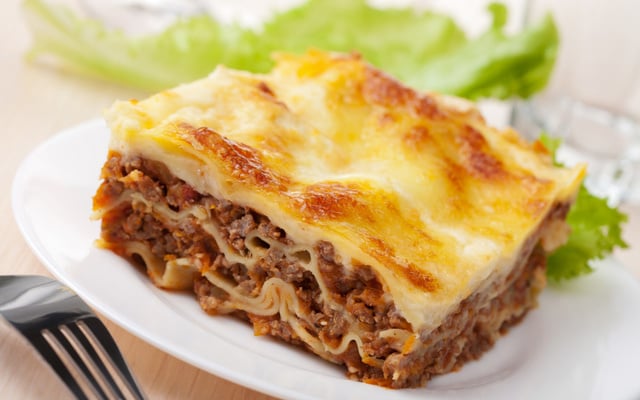 Lasagnes à la bolognaise