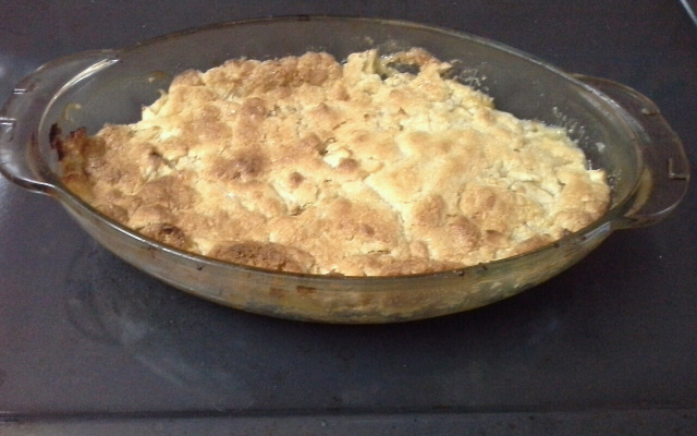 Crumble aux pommes