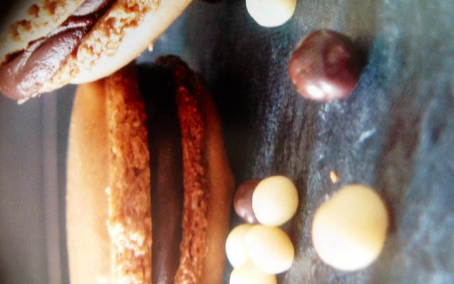 Macarons tout chocolat 