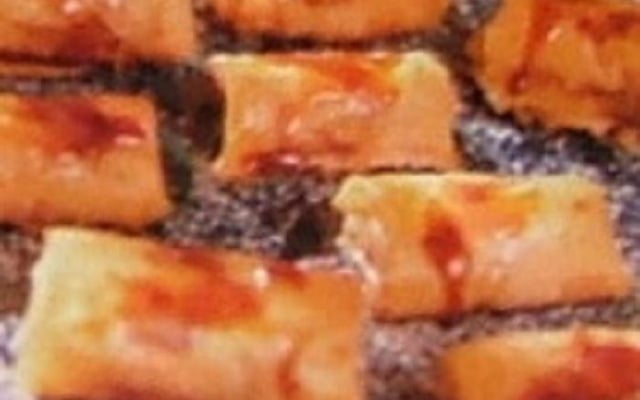 Rouleaux craquants aux amandes et au miel