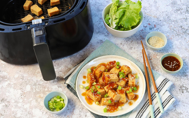 Tofu rôti au Air Fryer