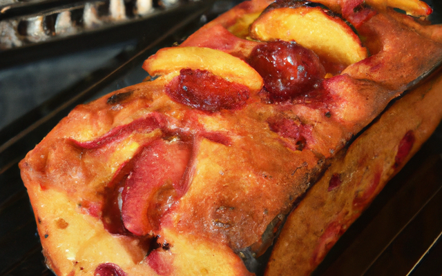 Cake aux fruits confits en machine à pain