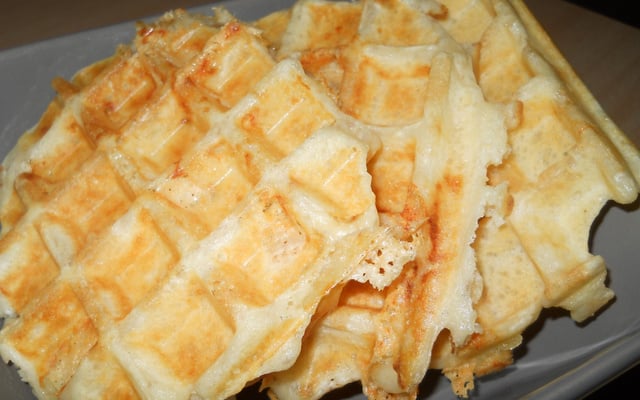 Gaufres au maroilles maison