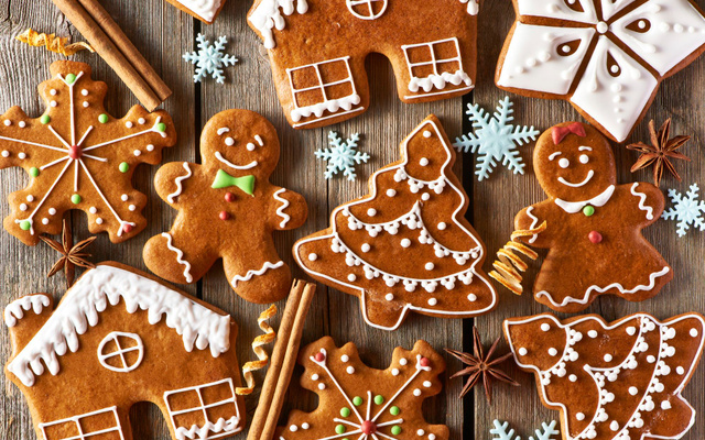 Pain d'épices décoré