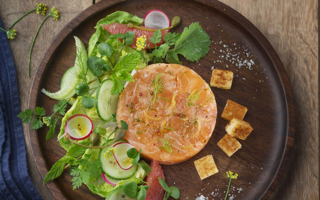 Palet Salma et salade fraîcheur