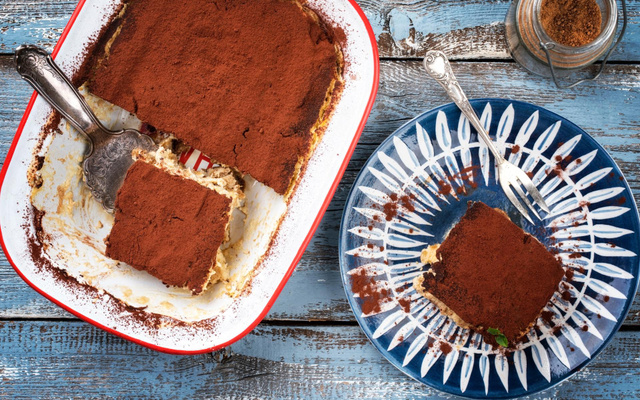 Tiramisu au café allégé en sucre