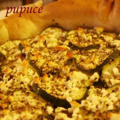 Tarte courgettes / feta