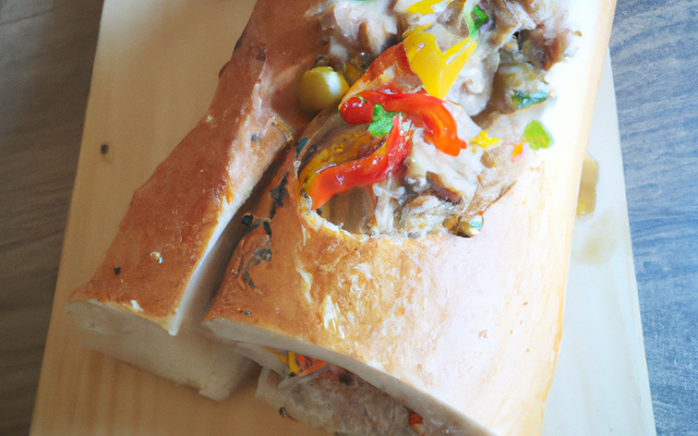 Pain de thon aux poivrons