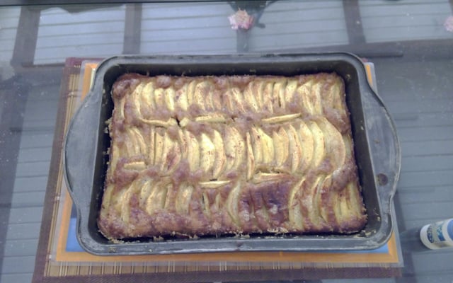 Gâteau aux pommes bon marché