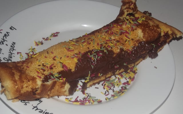 Bûche au nutella et à l'orange
