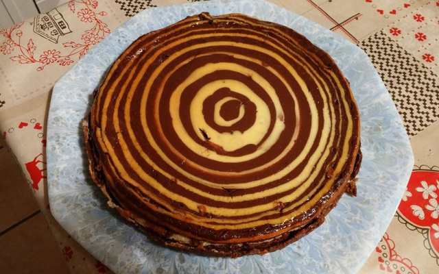 Zebra Cheesecake