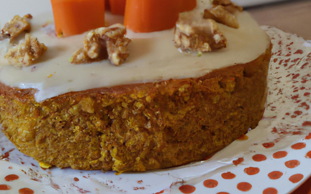 Cake carottes et noix