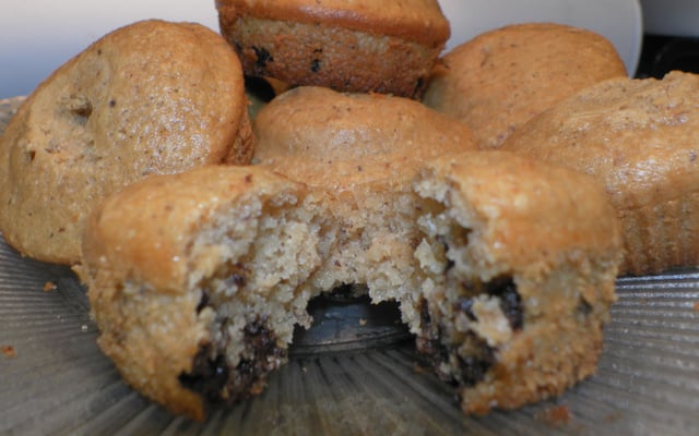 Muffins choco-noisette