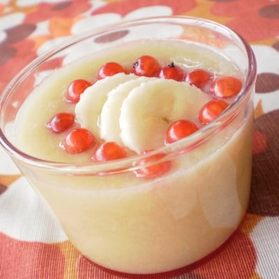 Compote rhubarbe / banane