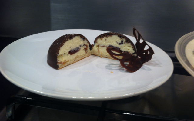 Dôme chocolat citronné