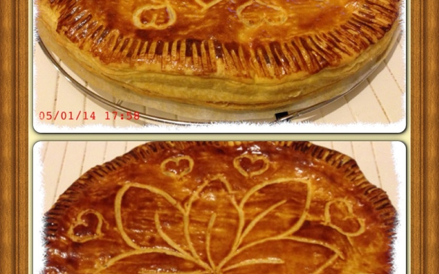 Galette des rois à la frangipane rapide