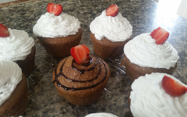 Muffins chocolat, pépites